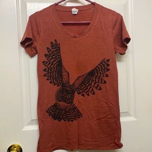 Printed Owl Tshirt